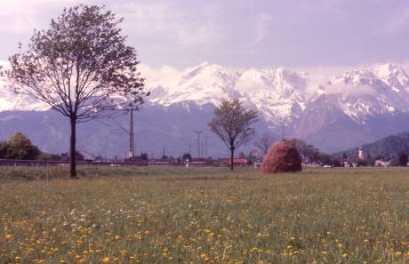 The Bavarian Alps, near Garmisch, Germany